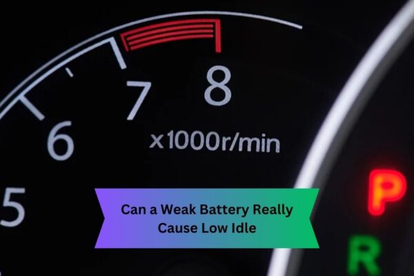 Can a Weak Battery Really Cause Low Idle