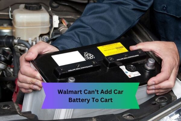 Walmart Can’t Add Car Battery To Cart